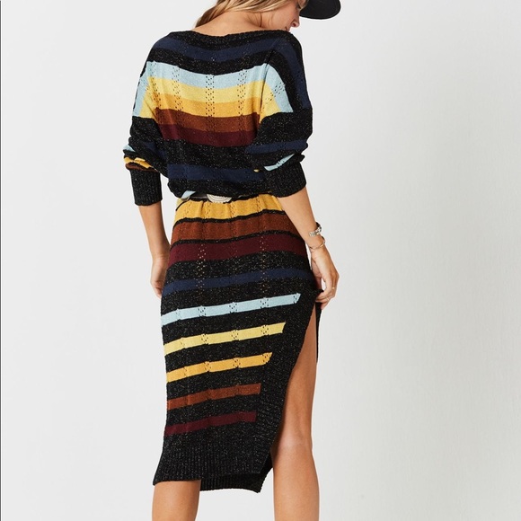 Jen’s Pirate Booty Swallowtail Midi Dress Size M/L - Picture 4 of 6